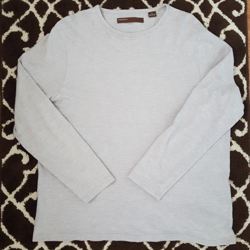 Perry Ellis Tee - Long Sleeve Shirt